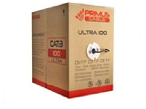 CAT3 UTP CMR PVC Bulk Cable, Solid 4 Pair 24 AWG - 1000 FT CAT3 UTP CMR PVC Bulk Cable, Solid 4 Pair 24 AWG - 1000 FT