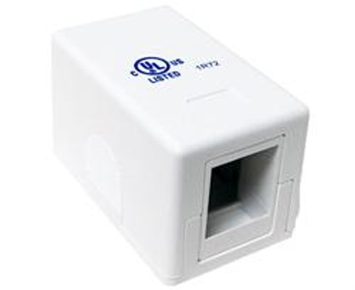 Keystone Empty Surface Mount Box 1 Port Keystone Empty Surface Mount Box 1 Port