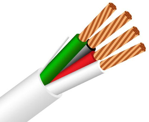 16/4 Plenum Security Cable Stranded CMP Alarm Audio Signal 1000' 16/4 Plenum Security Cable Stranded CMP Alarm Audio Signal 1000'