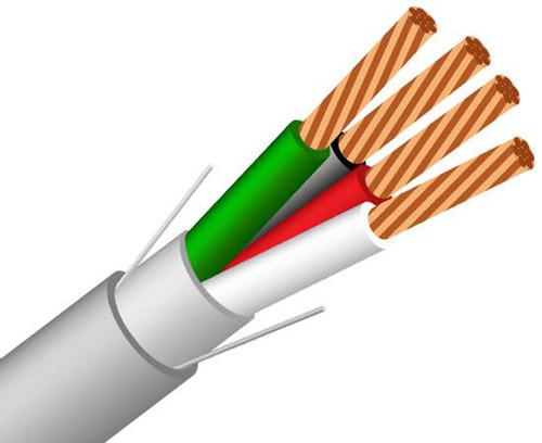 16/4 Security Cable Stranded Shielded CMR Riser Alarm, Audio, 1000' 16/4 Security Cable Stranded Shielded CMR Riser Alarm, Audio, 1000'