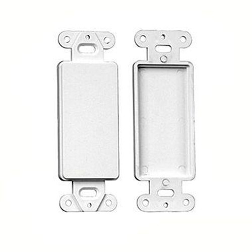 Decora Style Blank Face Plate Insert 310-230WH Decora Style Blank Face Plate Insert 310-230WH