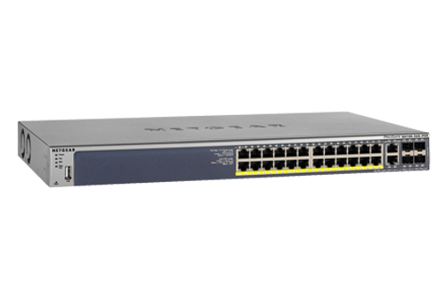 GSM7226LP 26 Port Rackmount Gigabit 24 POE 192W 4 SFP M4100-26G-POE GSM7226LP 26 Port Rackmount Gigabit 24 POE 192W 4 SFP M4100-26G-POE