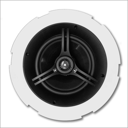 8" 2 Way Coaxial Ceiling Infinite Baffle Loudspeaker Woven Carbon Fiber Pair CS804FL 8" 2 Way Coaxial Ceiling Infinite Baffle Loudspeaker Woven Carbon Fiber Pair CS804FL