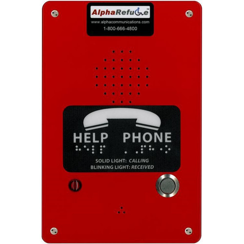 RCB2100RR Area of Refuge Call Box Remote Power Red 24V Power RCB2100RR Area of Refuge Call Box Remote Power Red 24V Power