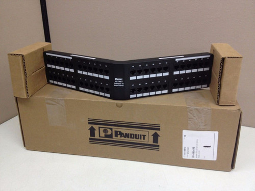 Panduit 48 Port Category 5E Angled Patch Panel 2U NKA5EPPG48/N Panduit 48 Port Category 5E Angled Patch Panel 2U NKA5EPPG48/N
