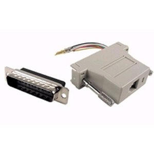 Female DB25 to 8P8C Modular Jack RJ45 Female DB25 to 8P8C Modular Jack RJ45