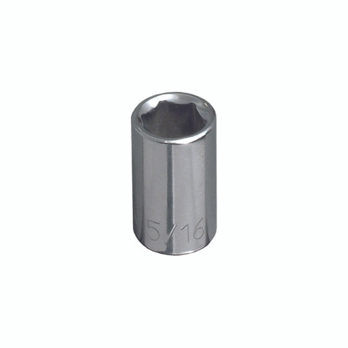 Klein 3/16'' Std 6-Point Socket - 1/4'' Drive 65600 Klein 3/16'' Std 6-Point Socket - 1/4'' Drive 65600