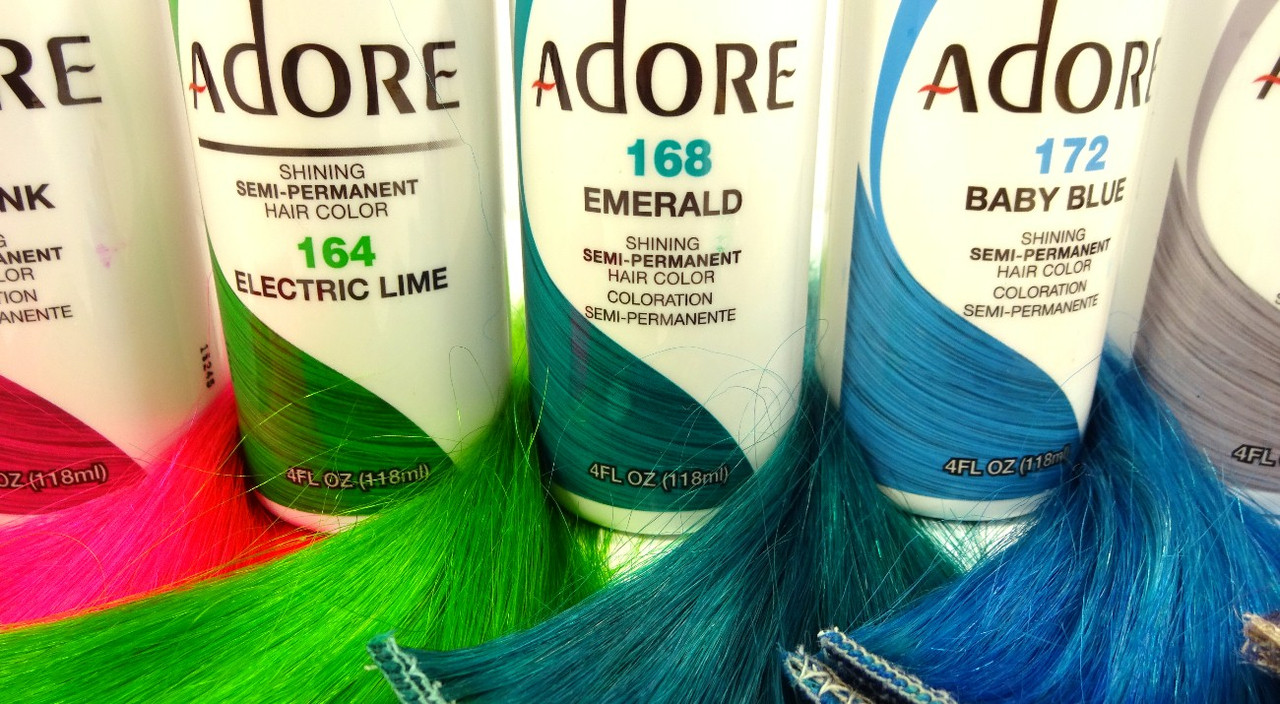 Adore Semi-Permanent Hair Color in Blue Black - wide 11