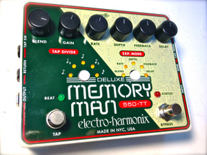 Electro Harmonix Deluxe Memory Man with Tap Tempo 550mS