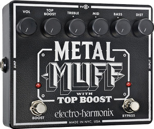 Electro Harmonix Metal muff with Top boost
