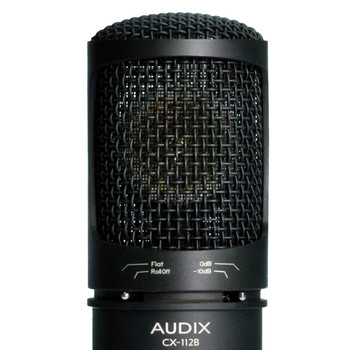 Audix CX112B Large Diaphragm multipattern studio microphone Audix CX112B Large Diaphragm multipattern studio microphone