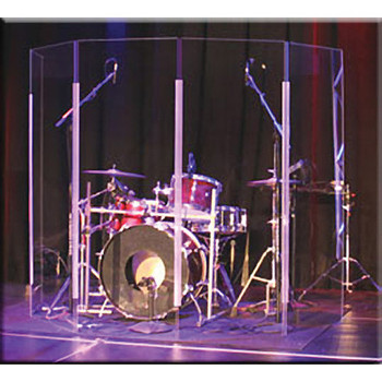 ClearSonic LITE2466-5 Lightweight Drumshield ClearSonic LITE2466-5 Lightweight Drumshield