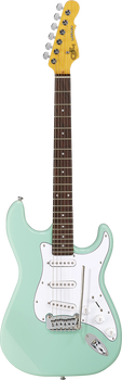 G&L Legacy Surf Green over Basswood G&L Legacy Surf Green over Basswood