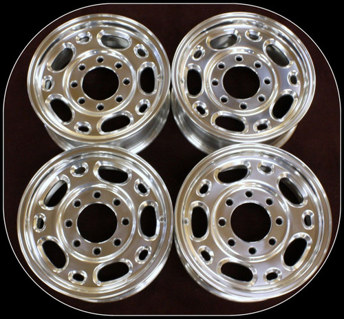 Chevy And Gmc 2500 Hd 2001 2010 Polished Eight Lug 16 Quot Wheels