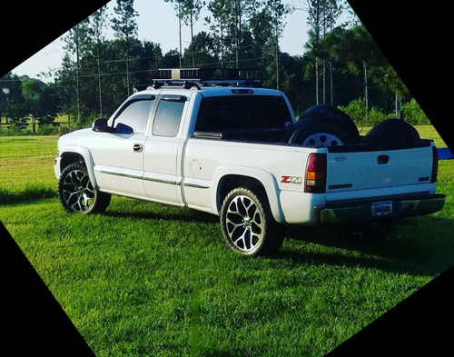 22 inch Chrome Snowflake for GMC Sierra, Yukon, Denali