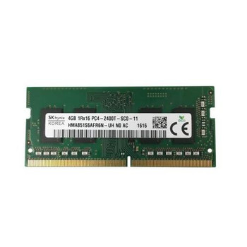 HMA851S6AFR6N-UHN0 Hynix 4GB DDR4 SoDimm Non ECC PC4-19200 2400Mhz 1Rx6 Memory HMA851S6AFR6N-UHN0 Hynix 4GB DDR4 SoDimm Non ECC PC4-19200 2400Mhz 1Rx6 Memory