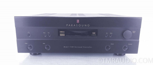 Parasound 7100 Preamplifier / Processor; Remote