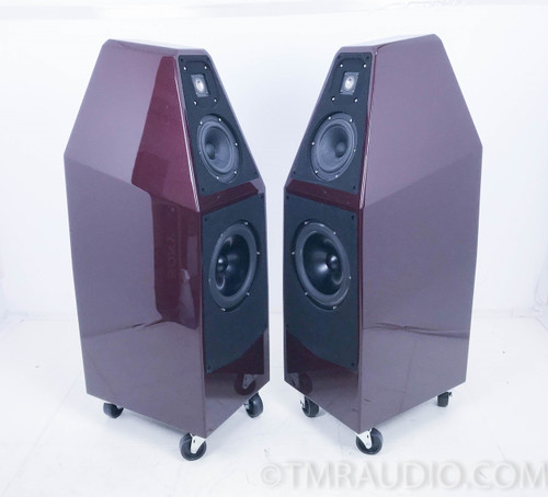 Wilson Audio Sophia 3 Floorstanding Speakers; Carmen Red With Flakes