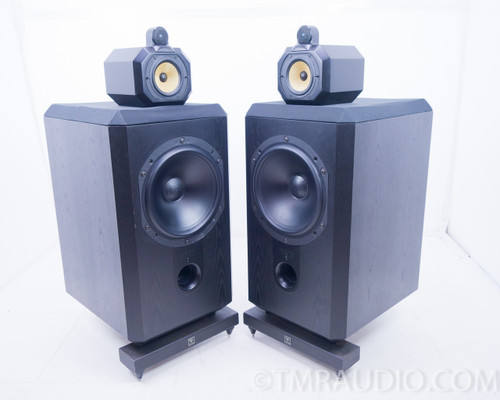 B&W Matrix 801 Anniversary Speakers; Sound Anchor Stands; Bass Alignment Filter