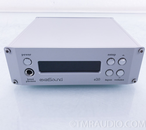 exaSound e20 Mk III DAC; D/A Converter; Femto Clock