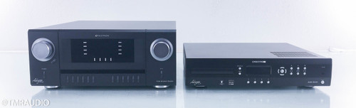 Crestron Adagio Entertainment System AES & AAS-4 Audio Server; LCD APAD Controller