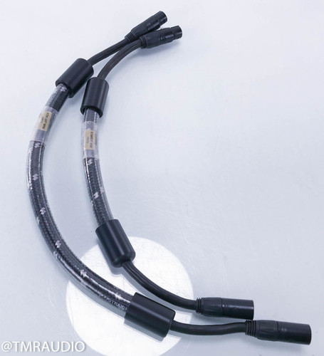 Straight Wire Crescendo III XLR Cables; .5m Pair Balanced Interconnects