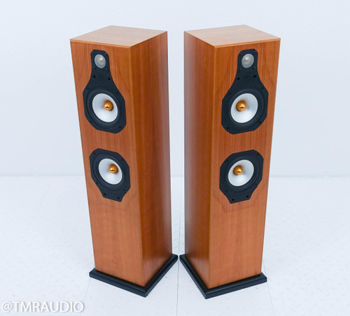 Monitor Audio Silver 5i Floorstanding Speakers; Cherry Pair