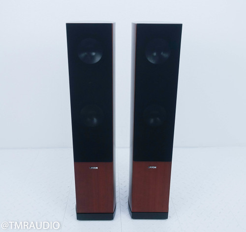Canton Vento 807 DC Floorstanding Speakers; Cherry Pair