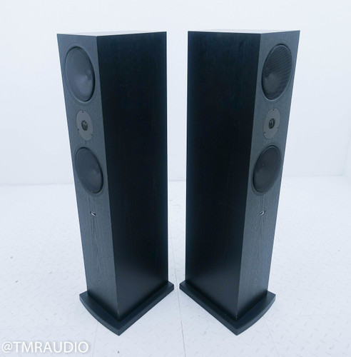 Linn Ninka Floorstanding Speakers; Black Pair; Single Wire Passive