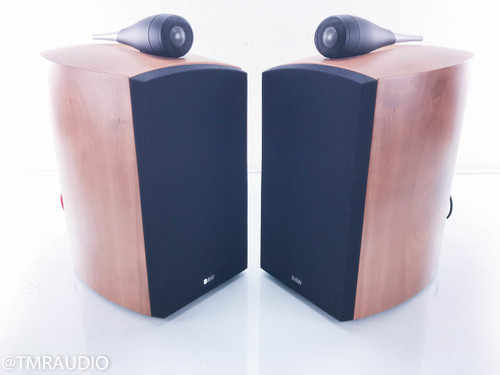 B&W Nautilus 805 Bookshelf Speakers; Cherry Pair