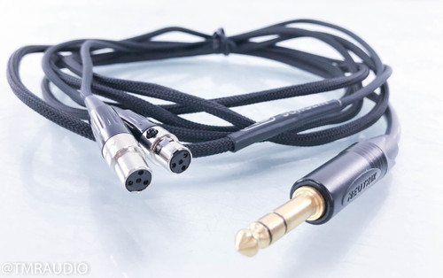 Amplifier Surgery Silver Plated 4-pin Audeze Headphone Cable; 3m