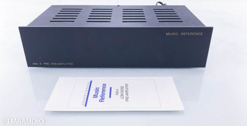 Music Reference RM-4 Tube Pre-Preamplifier; RM4; Head Amp; MC