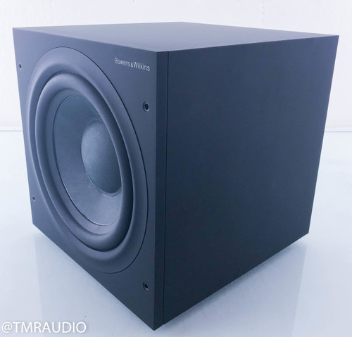 B&W ASW610 10" 200-Watt Powered Subwoofer; Soft Touch Black
