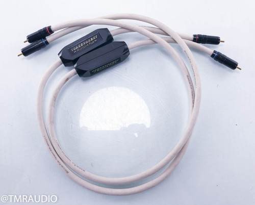Transparent MusicLink Plus RCA Cables; 1m Pair Interconnects