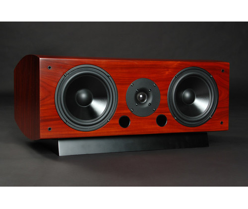 LSA LCR Center Channel / Surround Speaker; Single; Rosewood w/ Base (New Old Stock)