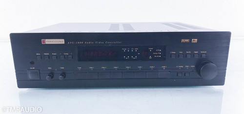 Parasound AVC-1800 5.1 Channel Home Theater Processor; Preamplifier; AVC1800