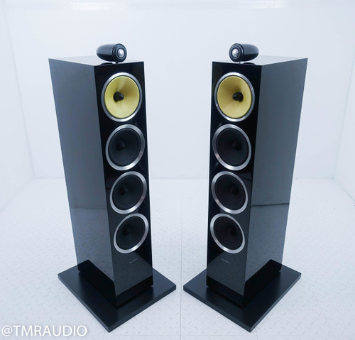 B&W CM10 S2 Floorstanding Speakers; Gloss Black Pair; CM-10