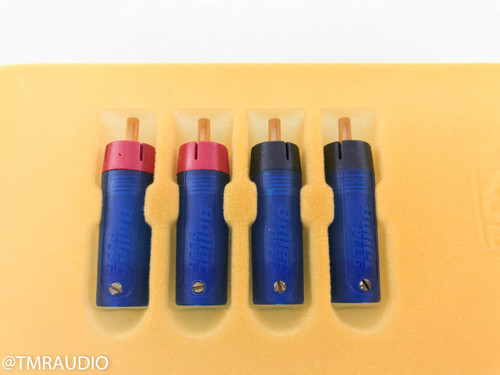 Eichmann Bullet Plug RCA Plugs; Set of 4; ETI Research