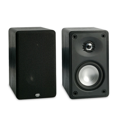 RBH MC-4C Bookshelf Speakers; MC4-C; Black Pair (New Old Stock)