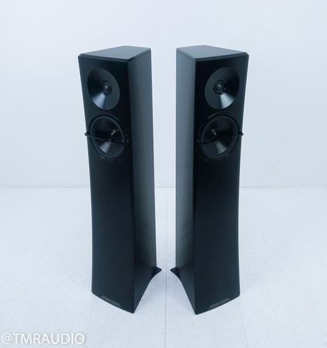 YG Acoustics Carmel 2 Floorstanding Speakers; Black Pair (Less than 3 months old)