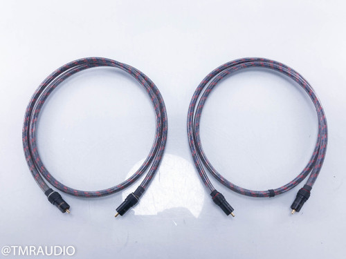 Acrotec 6N-A2010 RCA Cables; 1.2m Pair Interconnects; Vampire Wire Terminations
