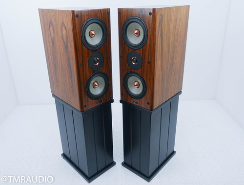 Tyler Acoustics Linbrook Signature Bookshelf Speakers; Rosewood Pair w/ Stands