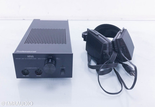 Stax SR Lambda Electrostatic Headphones; SRM-1/Mk-2 Professional Amplifier