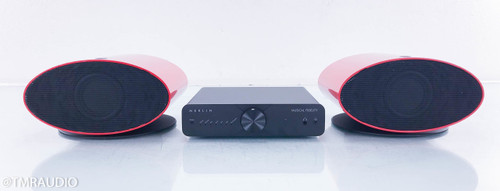 Musical Fidelity Merlin 1 Speaker System; Red Pair w/ Amplifier