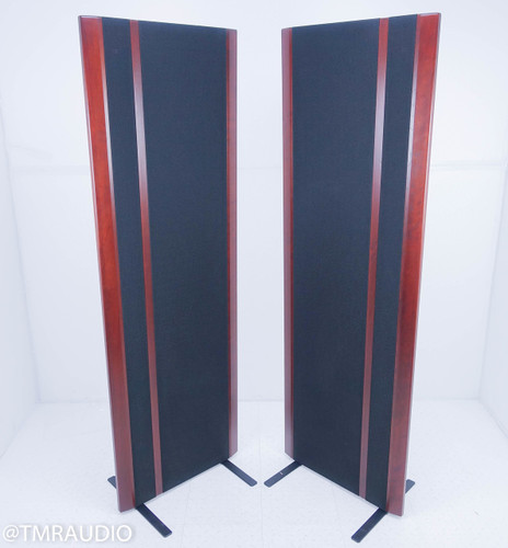 Magnepan 3.7 Magnetic Planar Floorstanding Speakers; Dark Cherry/Black Pair