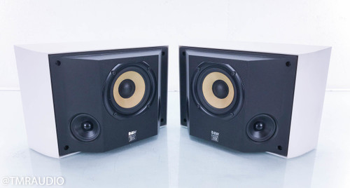 B&W DS6 Surround / Wall Mount Speakers; White Pair; DS-6