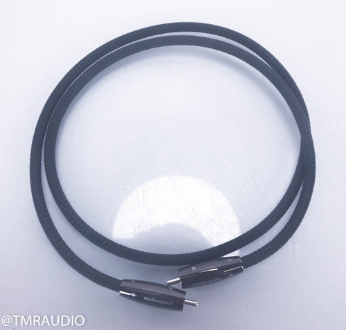 Audioquest Carbon RCA Digital Coaxial Cable; Single 1m Interconnect