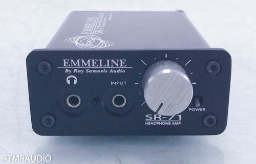 Ray Samuels Audio Emmeline SR-71 Portable Headphone Amplifier; Battery; RS Audio