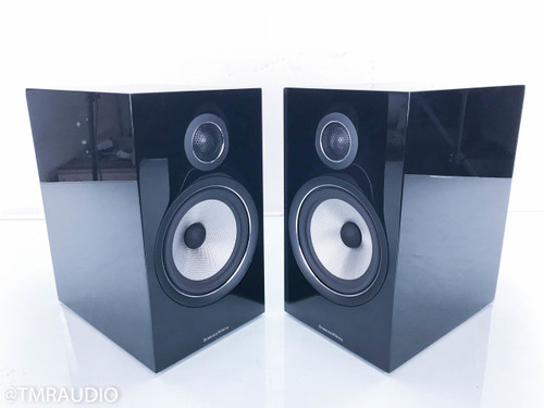 B&W 706 S2 Bookshelf Speakers; Gloss Black Pair