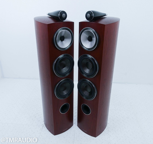 B&W 804 D3 Floorstanding Speakers; Rosenut Pair